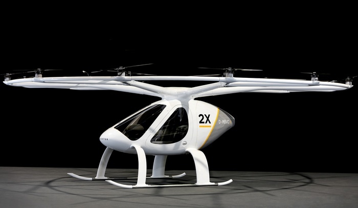 В ФРГ представили Volocopter 2X — в