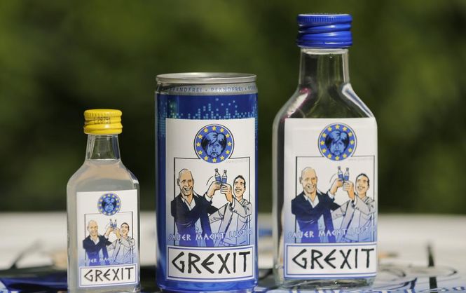 В Германии выпустили водку, посвященную дефолту Греции