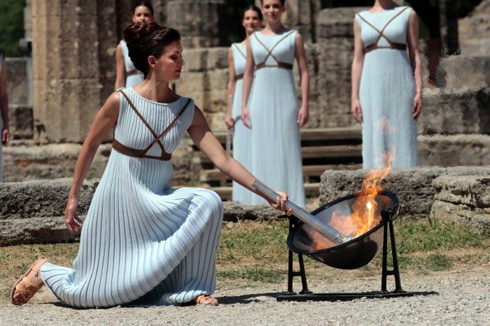 В Греции зажжен огонь летних Олимпийских игр 2016 года (видео)