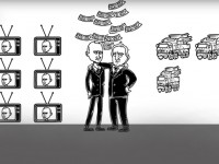 В Европе сняли сатирический мультфильм о Путине и Ролдугине (видео)