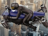 Первый в мире летающий мотоцикл Jetpack Aviation Speeder
