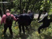 Симоненко сбежал из первомайского митинга (видео)