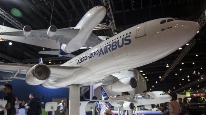 Airbus подписал договор о строительстве завода в Китае