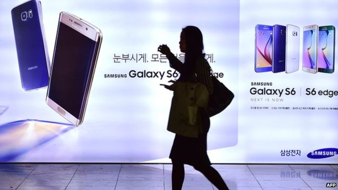 Доходы технологического гиганта Samsung идут на спад