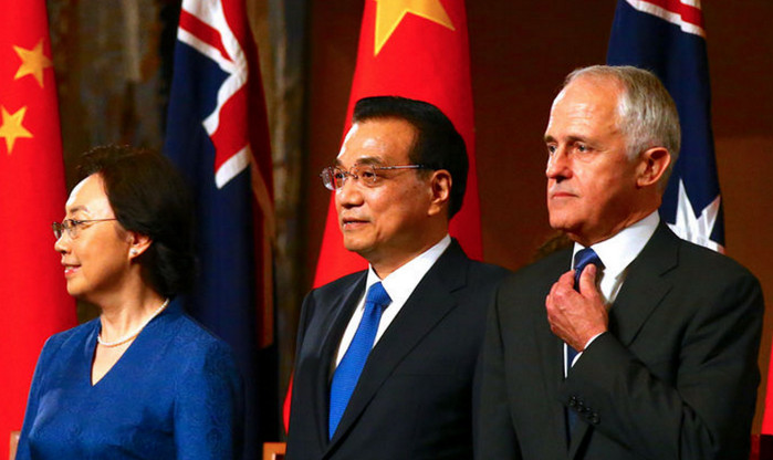 Австралия и Китай подпишут соглашения по экспорту продуктов и энергоресурсов