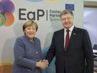 Брюссель: Порошенко встретился с Меркель и премьером Бельгии