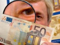 Бундесбанк подтвердил снижение количества поддельных банкнот евро в 2016 году