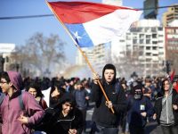 В Чили митингуют студенты против реформы системы образования