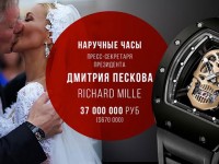 Часы пресс-секретаря президента России Дмитрия Пескова за $670 тысяч всколыхнули интернет