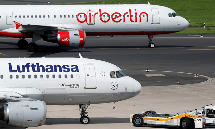 Европейская комиссия разрешила Lufthansa купить часть Air Berlin