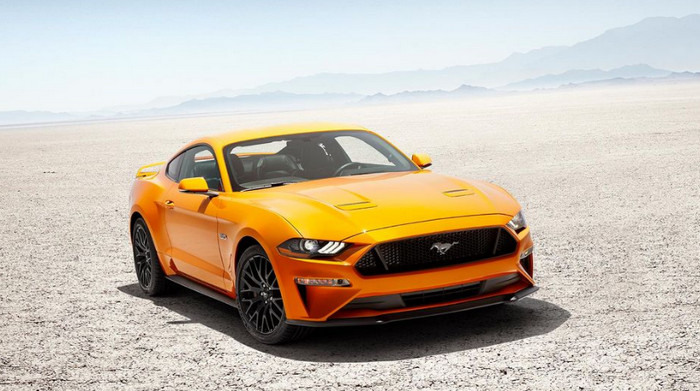 Ford Motor обновил внешний вид и технические характеристики модели Mustang 2018