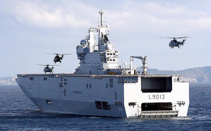 Франция предлагает странам АТР универсальные десантные корабли "Мистраль"