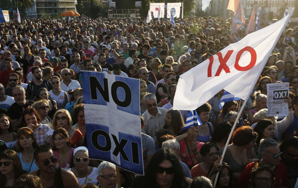 Официальные результаты референдума в Греции: большинство сказало "НЕТ" требования кредиторов