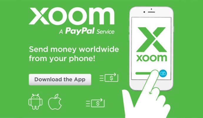 Xoom, PayPal, Хоом, денежный перевод, сумма, ссылка, справка, Ощадбанк, Приватбанк, евро, доллар 