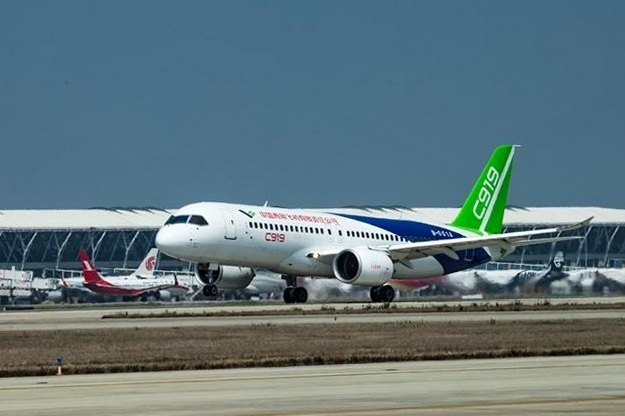 Китай презентовал конкурента Airbus и Boeing