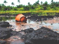 Компания Shell скрывает крупный разлив нефти в Нигерии