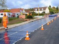 Ноу-хау Франции: асфальт заменят на солнечные батареи