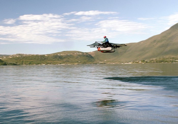 Основатель Google Ларри Пейдж презентовал летающий автомобиль "Флаер"