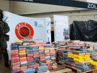 Полиция Гамбурга изъяла партию кокаина весом 3,8 тонны