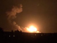 Пожар на военной базе в Калиновке: эвакуация и закрытое воздушное пространство (видео)