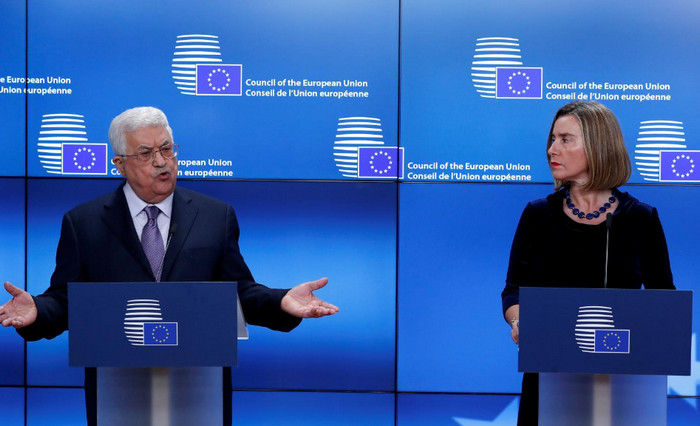 Президент Палестины получил поддержку ЕС в вопросе Иерусалима