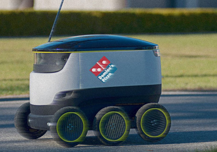 Продукция компании Domino Pizza в ЕС будет доставляться роботами