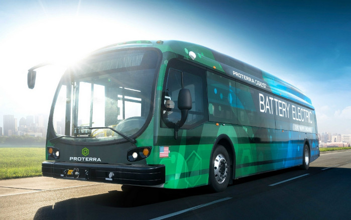 Proterra удваивает производство электрических автобусов в США