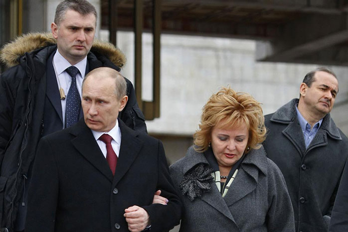 Путин и его жена