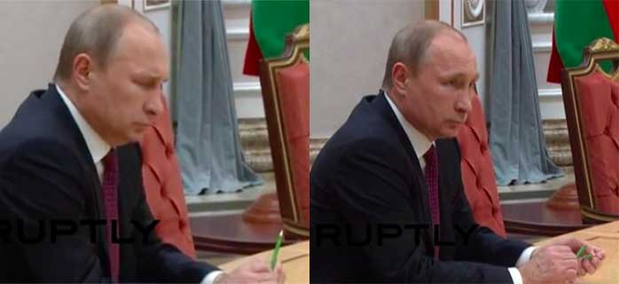 После Януковича в Ростове Путин в Минске сломал ручку: "Совпадение? Я так не думаю!"