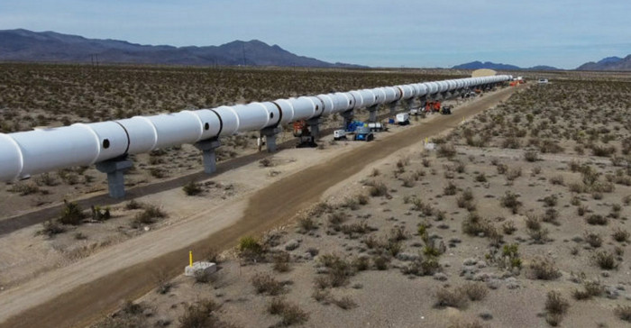 Сверхбыстрый поезд Hyperloop One прошел первые испытания в вакууме
