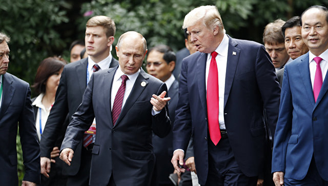 Трамп поблагодарил Путина за высказывания о США