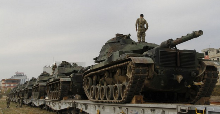 Турция усиливает военное присутствие на границе с Сирией