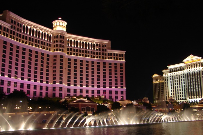 В Лас-Вегасе горел крупнейший отель-казино «Белладжио»