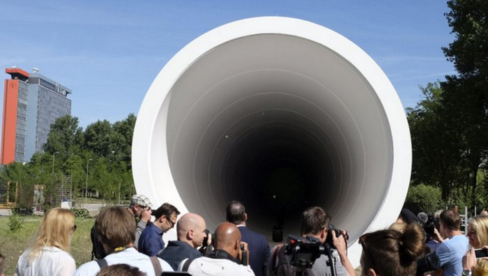 В Нидерландах построен испытательный участок для сверхскоростного поезда Hyperloop