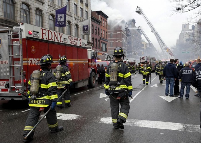 В Нью-Йорке потушили самый смертоносный за 25 лет пожар