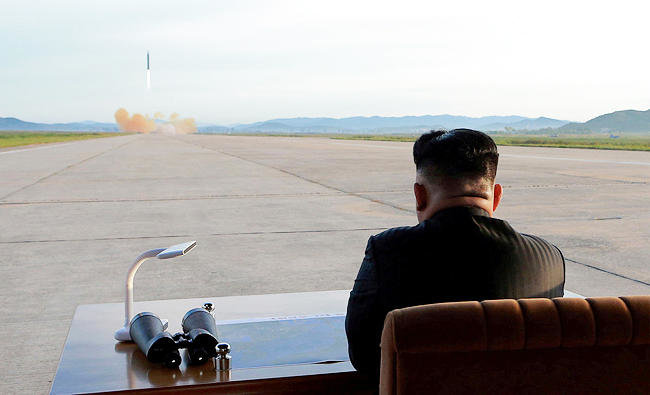 Вооруженные силы Северной Кореи осуществили запуск баллистической ракеты