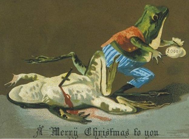 Курьезные открытки викторианской эпохи