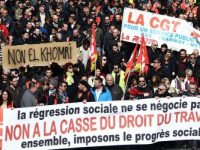 Из-за нового трудового кодекса во Франции проходят новые забастовки