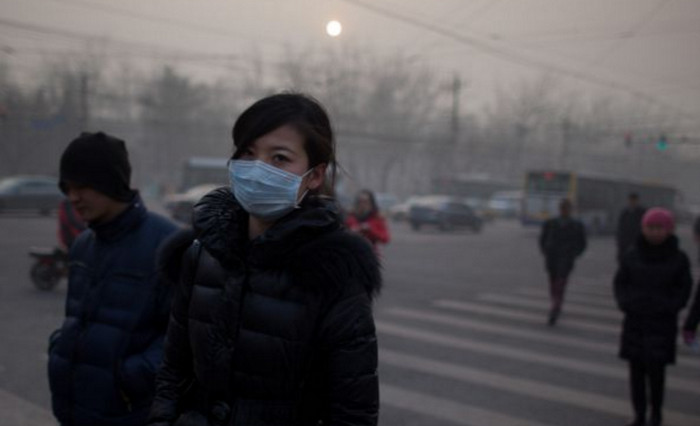 Загрязнение воздуха в Китае связано с таянием арктического льда
