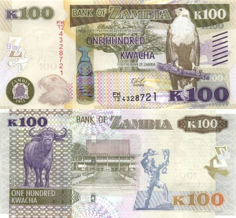 Квача из Замбии - самая выгодная валюта 2016 года по версии Bloomberg