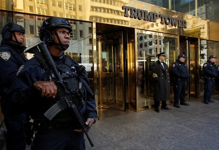 Запущен онлайн-счетчик расходов на охрану Трампа в Нью-Йорке, — Bloomberg